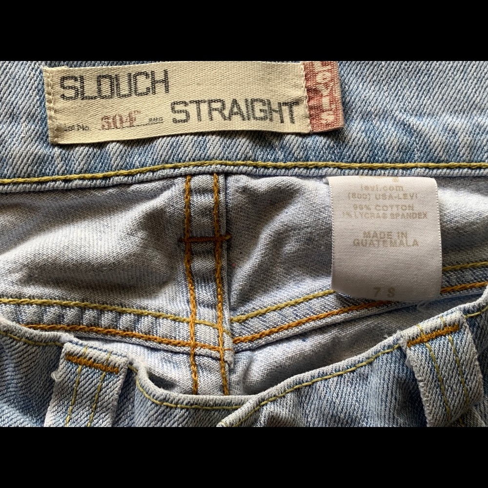 Levi’s 504 Slouch Jeans Destroyed- Vintage